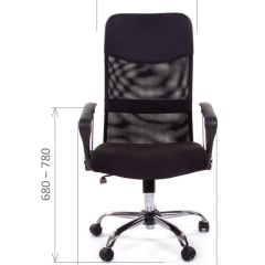 Кресло для руководителя CHAIRMAN 610 N (15-21 черный/сетка синий) в Тарко-Сале - tarko-sale.mebel24.online | фото 2