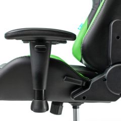 Кресло игровое Бюрократ VIKING 5 AERO LGREEN черный/салатовый в Тарко-Сале - tarko-sale.mebel24.online | фото 5