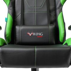 Кресло игровое Бюрократ VIKING 5 AERO LGREEN черный/салатовый в Тарко-Сале - tarko-sale.mebel24.online | фото 7