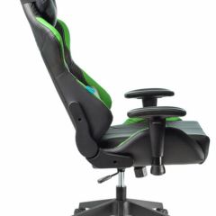 Кресло игровое Бюрократ VIKING 5 AERO LGREEN черный/салатовый в Тарко-Сале - tarko-sale.mebel24.online | фото 3