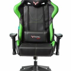 Кресло игровое Бюрократ VIKING 5 AERO LGREEN черный/салатовый в Тарко-Сале - tarko-sale.mebel24.online | фото 2