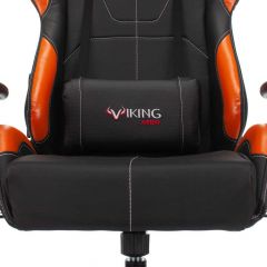 Кресло игровое Бюрократ VIKING 5 AERO ORANGE черный/оранжевый в Тарко-Сале - tarko-sale.mebel24.online | фото 7