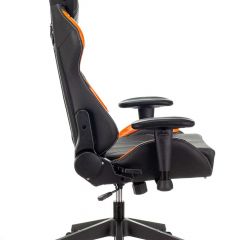 Кресло игровое Бюрократ VIKING 5 AERO ORANGE черный/оранжевый в Тарко-Сале - tarko-sale.mebel24.online | фото 8