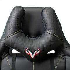 Кресло игровое Бюрократ VIKING 5 AERO YELLOW черный/желтый в Тарко-Сале - tarko-sale.mebel24.online | фото 6