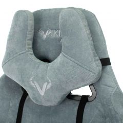 Кресло игровое Бюрократ VIKING KNIGHT LT28 FABRIC серо-голубой в Тарко-Сале - tarko-sale.mebel24.online | фото 5