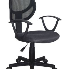 Кресло компактное BRABIX "Flip MG-305", ткань TW, серое/черное, 531951 в Тарко-Сале - tarko-sale.mebel24.online | фото