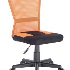 Кресло компактное BRABIX "Smart MG-313" черное/оранжевое, 531844 в Тарко-Сале - tarko-sale.mebel24.online | фото