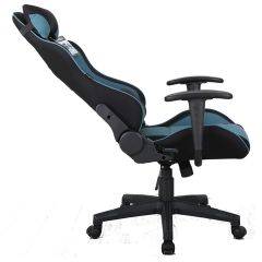 Кресло компьютерное BRABIX "GT Racer GM-100" (черное/голубое) 531818 в Тарко-Сале - tarko-sale.mebel24.online | фото 5