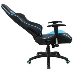 Кресло компьютерное BRABIX "GT Master GM-110" (черное/голубое) 531928 в Тарко-Сале - tarko-sale.mebel24.online | фото 5