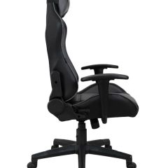 Кресло компьютерное BRABIX "GT Racer GM-100" (черное/серое) 531926 в Тарко-Сале - tarko-sale.mebel24.online | фото 3