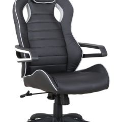 Кресло компьютерное BRABIX "Techno Pro GM-003" (черное/серое, вставки серые) 531814 в Тарко-Сале - tarko-sale.mebel24.online | фото