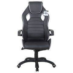Кресло компьютерное BRABIX Techno Pro GM-003 (экокожа черное/серое, вставки серые) 531814 в Тарко-Сале - tarko-sale.mebel24.online | фото 5