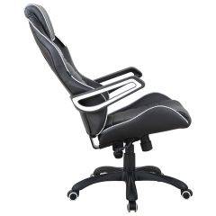 Кресло компьютерное BRABIX Techno Pro GM-003 (экокожа черное/серое, вставки серые) 531814 в Тарко-Сале - tarko-sale.mebel24.online | фото 6