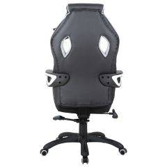 Кресло компьютерное BRABIX Techno Pro GM-003 (экокожа черное/серое, вставки серые) 531814 в Тарко-Сале - tarko-sale.mebel24.online | фото 8