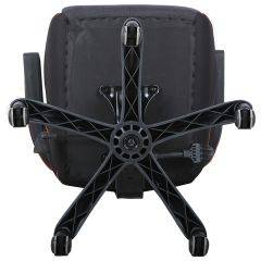 Кресло компьютерное BRABIX Techno Pro GM-003 (ткань черное/серое, вставки оранжевые) 531813 в Тарко-Сале - tarko-sale.mebel24.online | фото 9