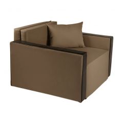 Кресло-кровать Милена с подлокотниками (рогожка) в Тарко-Сале - tarko-sale.mebel24.online | фото 2