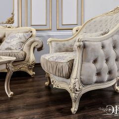 Кресло Мона Лиза (крем) в Тарко-Сале - tarko-sale.mebel24.online | фото 3