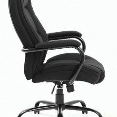 Кресло офисное BRABIX "Heavy Duty HD-002" (ткань/черное) 531830 в Тарко-Сале - tarko-sale.mebel24.online | фото 1