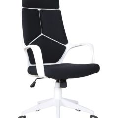 Кресло офисное BRABIX PREMIUM "Prime EX-515" (пластик белый, ткань, черное) 531812 в Тарко-Сале - tarko-sale.mebel24.online | фото