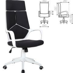 Кресло офисное BRABIX PREMIUM "Prime EX-515" (пластик белый, ткань, черное) 531812 в Тарко-Сале - tarko-sale.mebel24.online | фото 2
