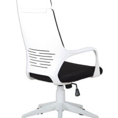 Кресло офисное BRABIX PREMIUM "Prime EX-515" (пластик белый, ткань, черное) 531812 в Тарко-Сале - tarko-sale.mebel24.online | фото 4