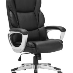 Кресло офисное BRABIX PREMIUM "Rest EX-555" (пружинный блок, экокожа, черное) 531938 в Тарко-Сале - tarko-sale.mebel24.online | фото