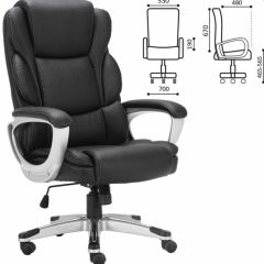 Кресло офисное BRABIX PREMIUM "Rest EX-555" (пружинный блок, экокожа, черное) 531938 в Тарко-Сале - tarko-sale.mebel24.online | фото 2