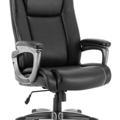 Кресло офисное BRABIX PREMIUM "Solid HD-005" (рециклированная кожа, черное) 531941 в Тарко-Сале - tarko-sale.mebel24.online | фото