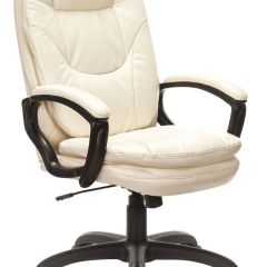 Кресло офисное BRABIX PREMIUM "Trend EX-568", экокожа, бежевое, 532102 в Тарко-Сале - tarko-sale.mebel24.online | фото