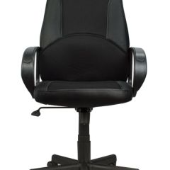 Кресло офисное BRABIX "City EX-512" (кожзам черный, ткань черная) 531407 в Тарко-Сале - tarko-sale.mebel24.online | фото 4