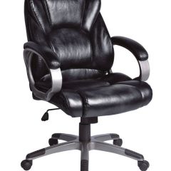 Кресло офисное BRABIX "Eldorado EX-504", экокожа, черное, 530874 в Тарко-Сале - tarko-sale.mebel24.online | фото