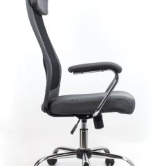 Кресло офисное BRABIX "Flight EX-540" (хром, ткань, сетка, серое) 531848 в Тарко-Сале - tarko-sale.mebel24.online | фото 3