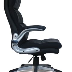 Кресло офисное BRABIX "Fregat EX-510" (рециклированная кожа, черное) 530863 в Тарко-Сале - tarko-sale.mebel24.online | фото 3