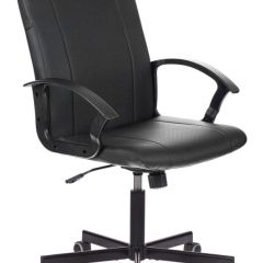 Кресло офисное BRABIX "Simple EX-521" (экокожа, черное) 532103 в Тарко-Сале - tarko-sale.mebel24.online | фото