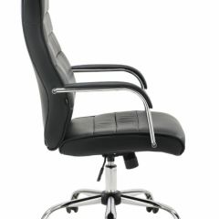 Кресло офисное BRABIX "Stark EX-547" (экокожа, хром, черное) 531948 в Тарко-Сале - tarko-sale.mebel24.online | фото 3