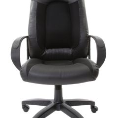 Кресло офисное BRABIX "Strike EX-525" (экокожа черная, ткань черная) 531381 в Тарко-Сале - tarko-sale.mebel24.online | фото 5
