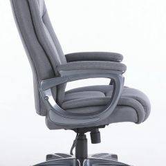Кресло офисное BRABIX "Solid HD-005" (ткань/серое) 531823 в Тарко-Сале - tarko-sale.mebel24.online | фото 3