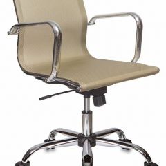 Кресло руководителя Бюрократ CH-993-LOW/GOLD золотистый в Тарко-Сале - tarko-sale.mebel24.online | фото