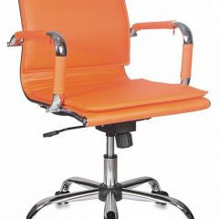 Кресло руководителя Бюрократ CH-993-LOW/ORANGE оранжевый в Тарко-Сале - tarko-sale.mebel24.online | фото