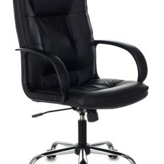 Кресло руководителя Бюрократ T-800N/BLACK черный в Тарко-Сале - tarko-sale.mebel24.online | фото