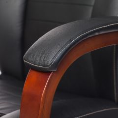 Кресло руководителя Бюрократ T-9923WALNUT/BLACK в Тарко-Сале - tarko-sale.mebel24.online | фото 6