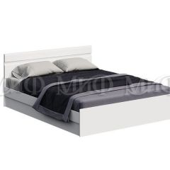 НЭНСИ NEW Кровать 1,4 м с ПМ (Белый глянец холодный/Белый) в Тарко-Сале - tarko-sale.mebel24.online | фото