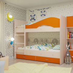 Кровать 2-х ярусная Мая с ящиками (800*1900) в Тарко-Сале - tarko-sale.mebel24.online | фото 7