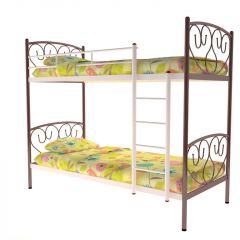 Кровать 2-х ярусная Злата 900*2000 (МилСон) в Тарко-Сале - tarko-sale.mebel24.online | фото 3