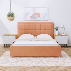 Кровать Адриана Люкс Решетка+ПМ (1200) *БЕЗ ДНА в Тарко-Сале - tarko-sale.mebel24.online | фото