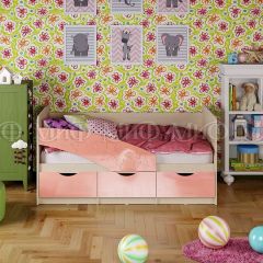 Кровать Бабочки (Розовый металлик) 1800 в Тарко-Сале - tarko-sale.mebel24.online | фото