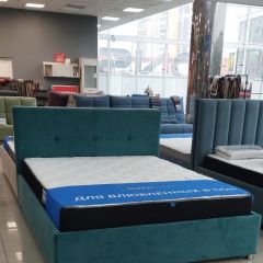 Кровать Бэлль Решетка+ПМ (1200) *БЕЗ ДНА в Тарко-Сале - tarko-sale.mebel24.online | фото 5