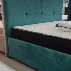 Кровать Бэлль Решетка+ПМ (1400) *БЕЗ ДНА в Тарко-Сале - tarko-sale.mebel24.online | фото 7