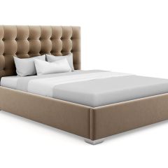 Кровать Брауни интерьерная +основание (160х200) в Тарко-Сале - tarko-sale.mebel24.online | фото 6