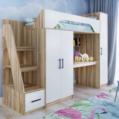 Кровать-чердак Тея + Шкаф-Пенал Тея в Тарко-Сале - tarko-sale.mebel24.online | фото 9